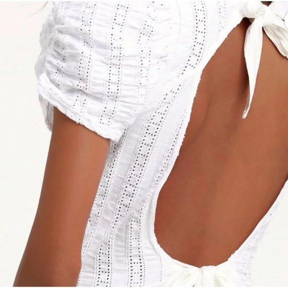 Free people back tie top key hole back - Picture 2 of 2